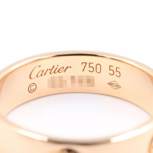 Cartier Ring K18Pg Used A