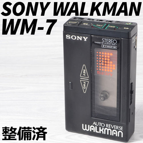 Sony Cassette Player Walkman Wm-7 Ty466