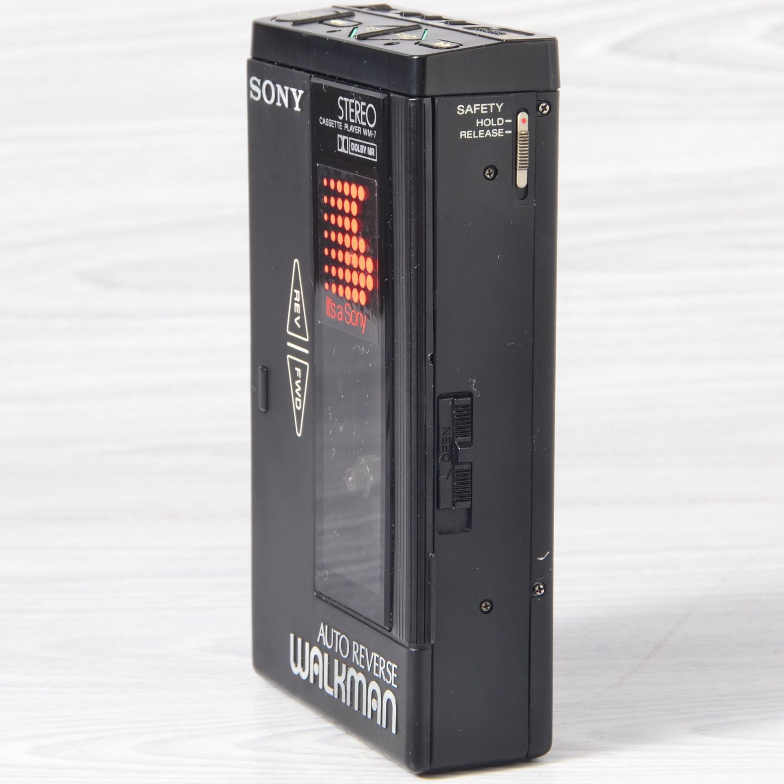 Sony Cassette Player Walkman Wm-7 Ty466