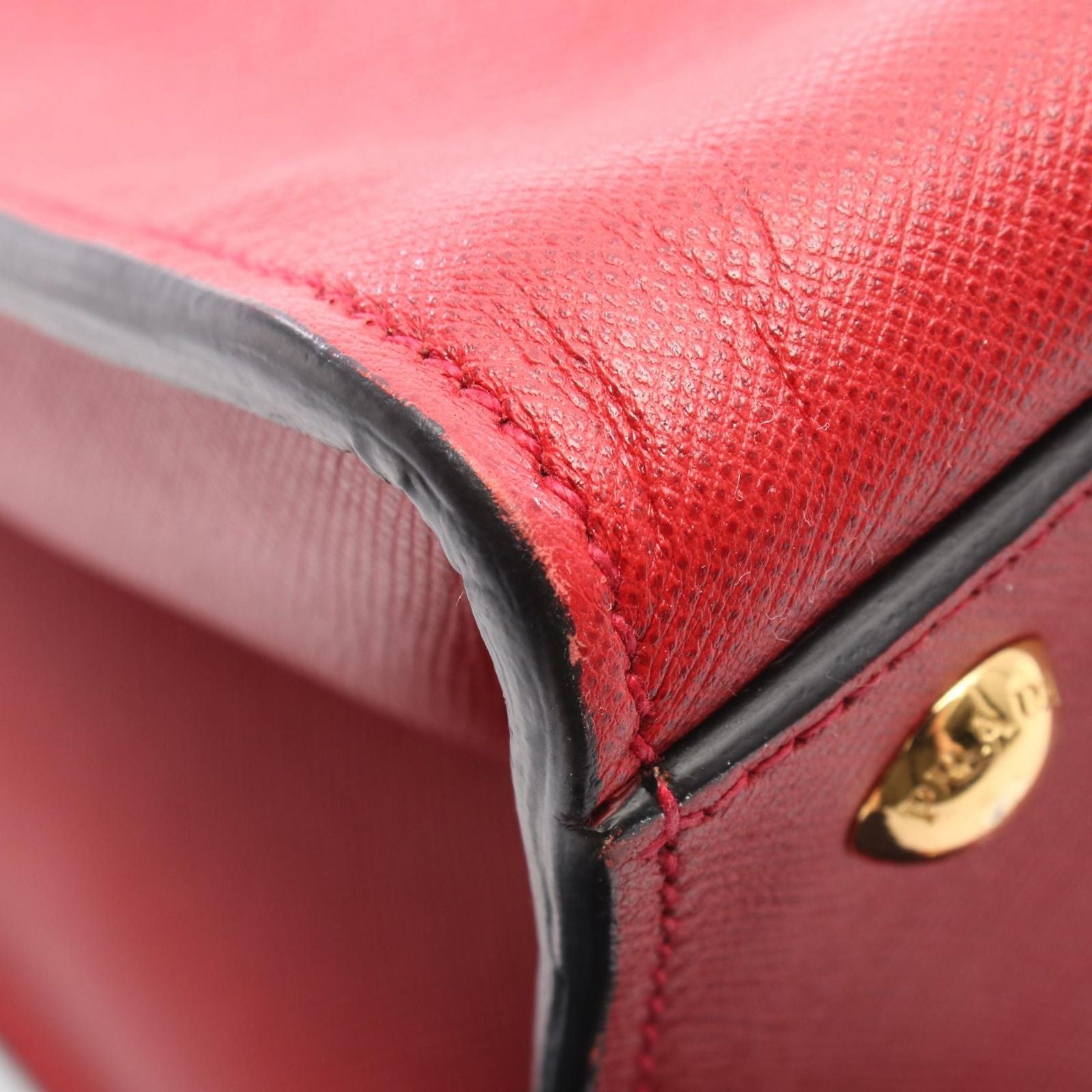 Prada Handbag Saffiano Soft 2Way