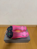 Nike Soccer Cleats Spikes Phantom Gx Ii Elite Fg Crimson Tint/Black/Pink Blast