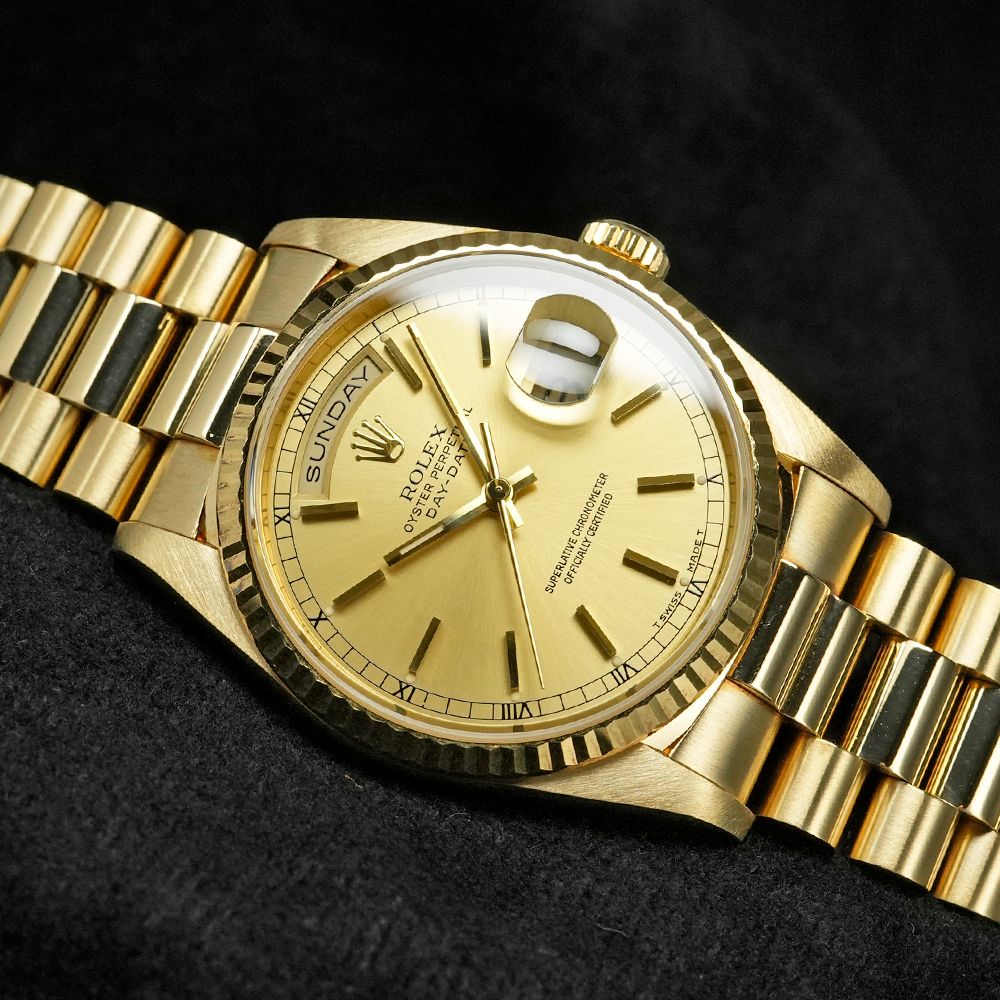 Rolex Automatic Winding Clock E 1990 1991 Ref.18238