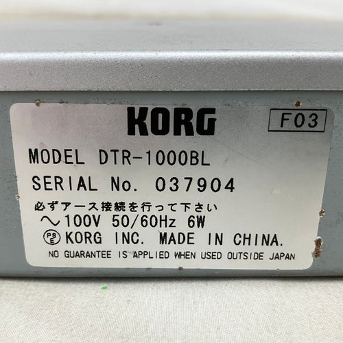 Tuner Korg Dtr-1000Bl M11411793