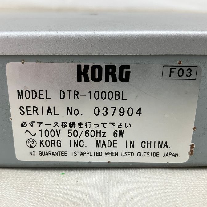 Tuner Korg Dtr-1000Bl M11411793