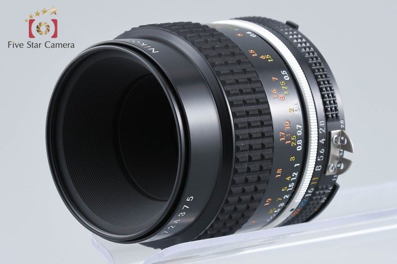Nikon Lens (Single Focus) Ai-S Micro Nikkor F/2.8