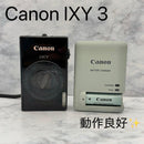 Canon Compact Digital Cameras Ixy 3 Pc1736