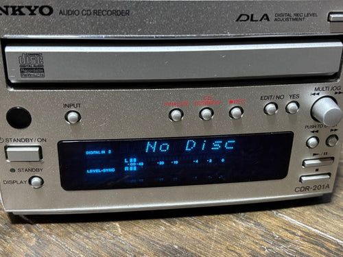Onkyo Cd Md Cassette Deck Cdr-201A