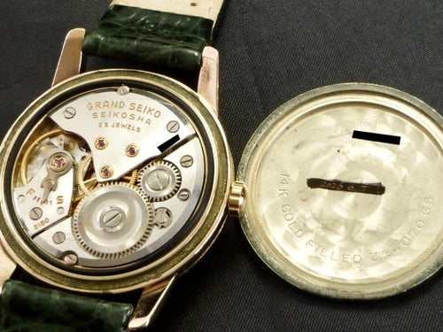 Grand Seiko Hand-Wound Watches Oh J14070 Gs