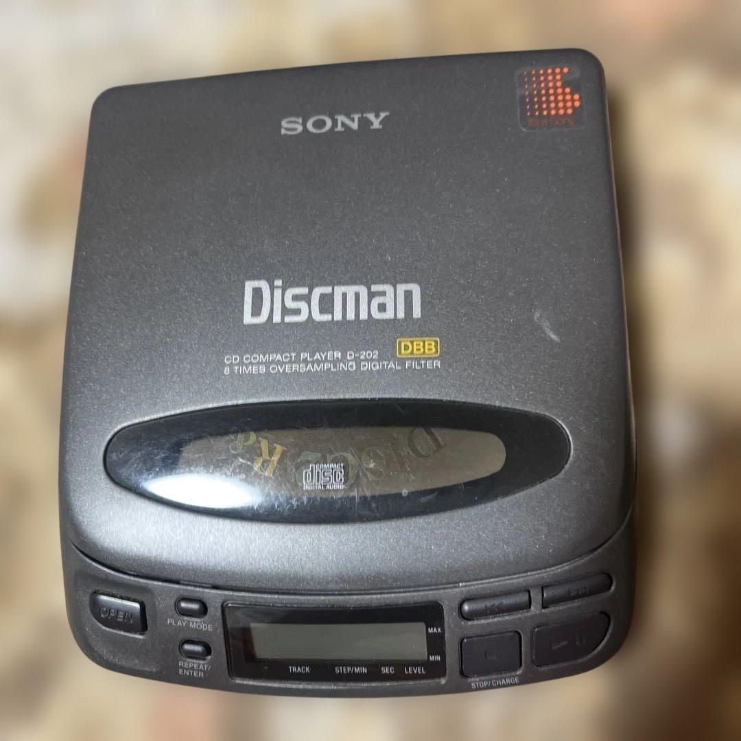 Sony Portable Cd Player Discman D-202