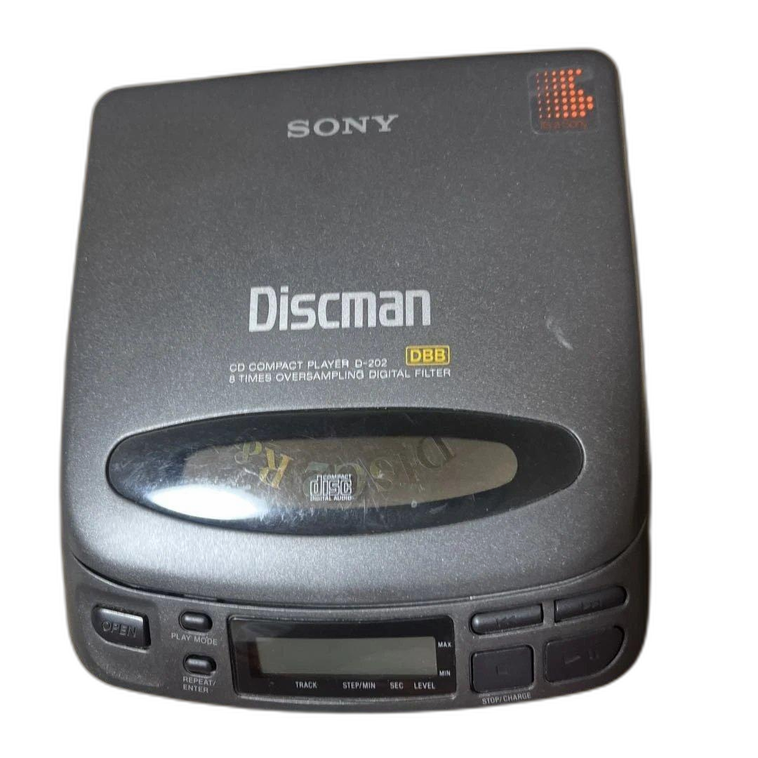 Sony Portable Cd Player Discman D-202