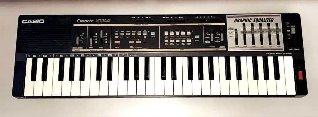 Casio Analog Synthesizers Mt-100