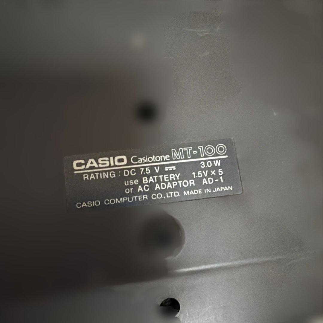 Casio Analog Synthesizers Mt-100