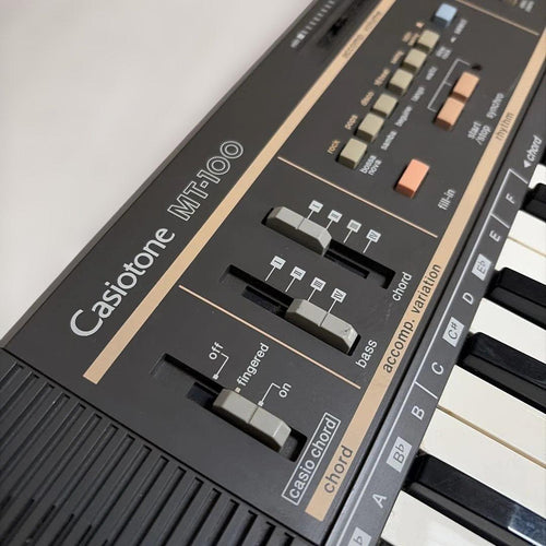 Casio Analog Synthesizers Mt-100