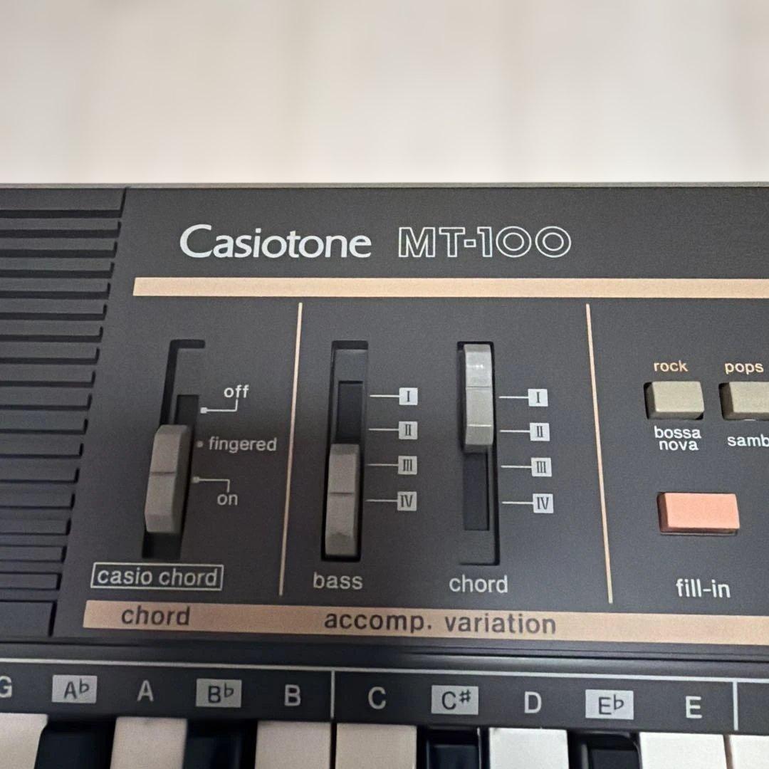 Casio Analog Synthesizers Mt-100