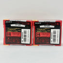 Sony Md Sonyminidiscmd 80 Rubyred 3Pack 2 Ruby Red