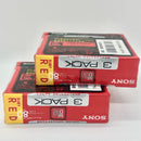 Sony Md Sonyminidiscmd 80 Rubyred 3Pack 2 Ruby Red
