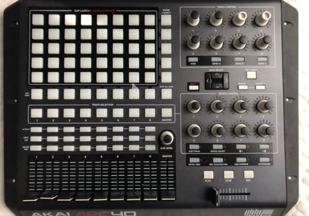 Recording Peripheral Device Akai Midi Apc40