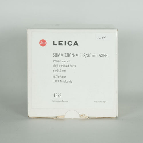 Objectif Leica (mise au point unique) M F2/35Mm Asph.