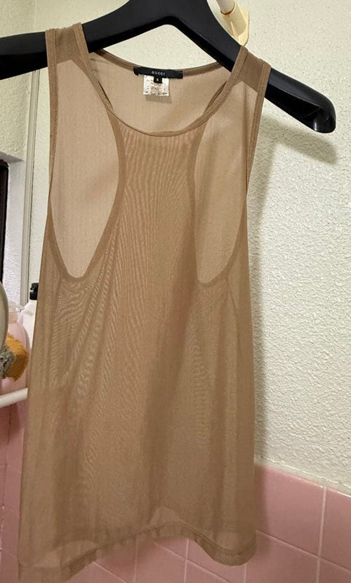 Gucci Tank Tops Sleeveless (S)