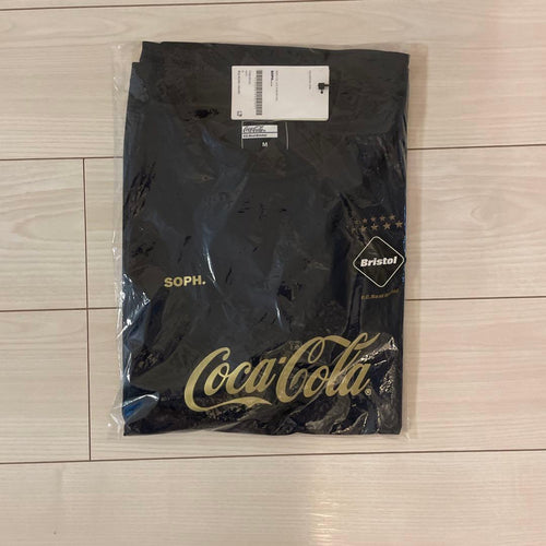 F.C.Real Bristol T-Shirts 26Ss Fcrb Coca-Cola Retro Game Shirt Navy