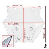 Cowl Fender Mt-07 2025-2026 Wolfline