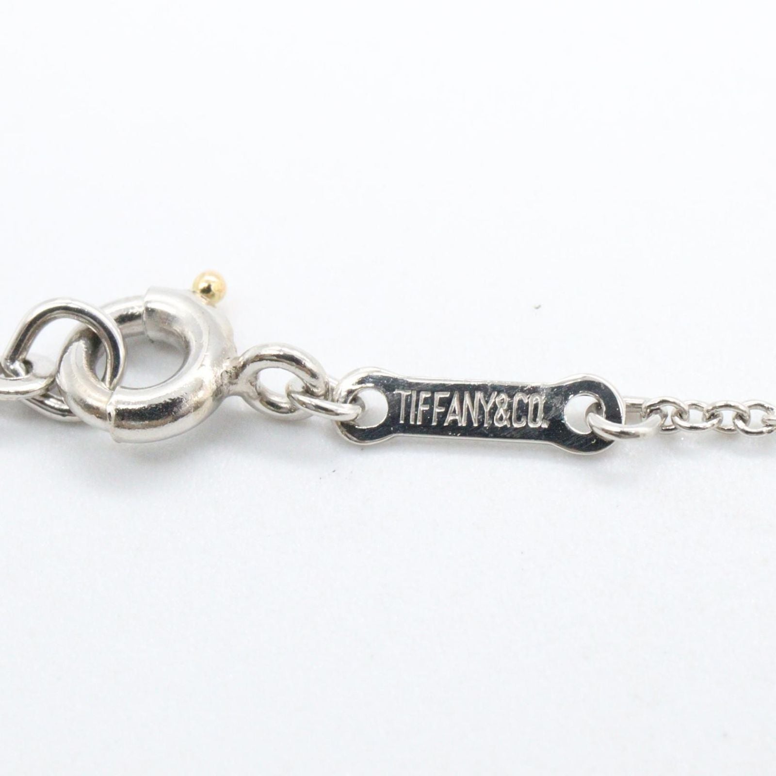 Tiffany Necklace Co 40.5 Pt950 Used A