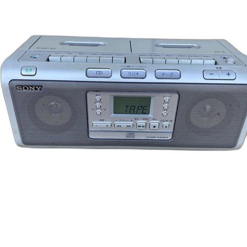 Sony Cd Md Cassette Deck Radio Cfd-W78