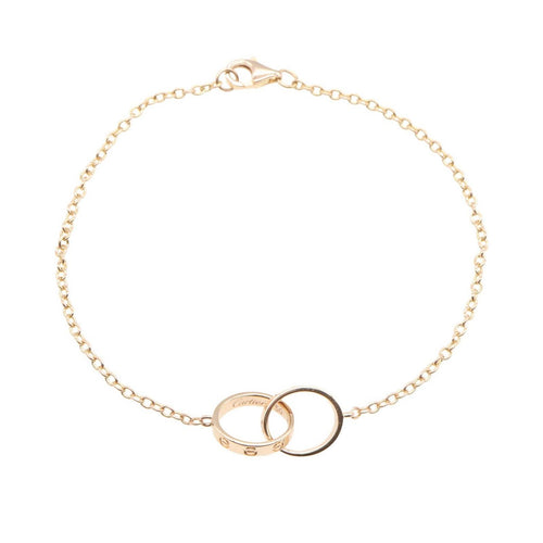Cartier Bracelet 18 K18Pg Used A