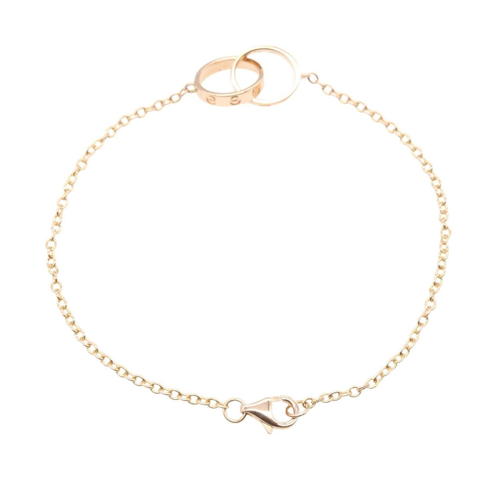 Cartier Bracelet 18 K18Pg Used A