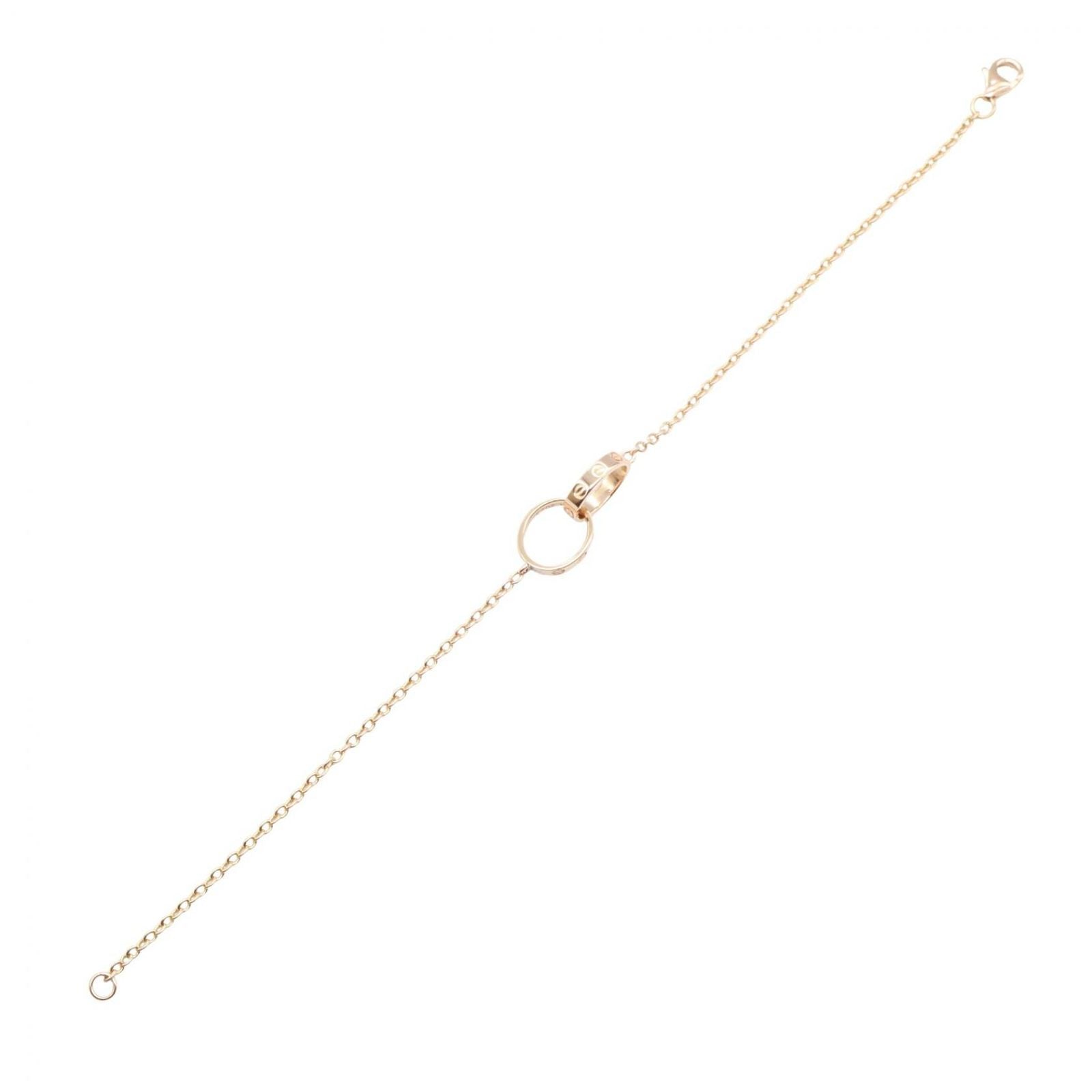 Cartier Bracelet 18 K18Pg Used A