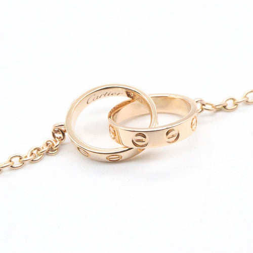 Cartier Bracelet 18 K18Pg Used A