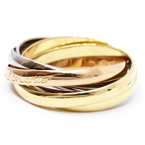 Cartier Ring K18Yg Wg Pg 3 750Yg 5