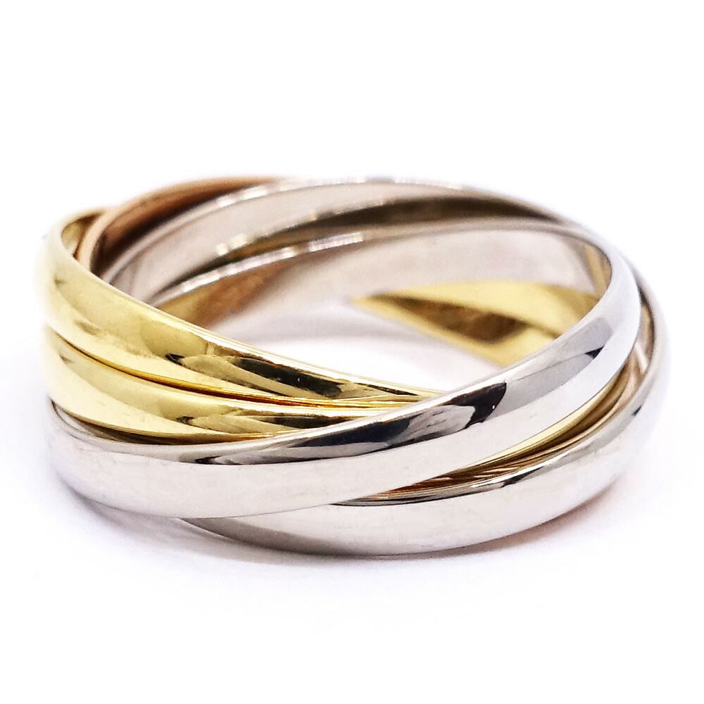 Cartier Ring K18Yg Wg Pg 3 750Yg 5