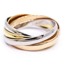 Cartier Ring K18Yg Wg Pg 3 750Yg 5