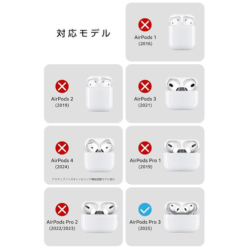 Earphone Case Airpods Pro 3 2025 Tough Slim Pc Tpu Magsafe Ava-Ap 1