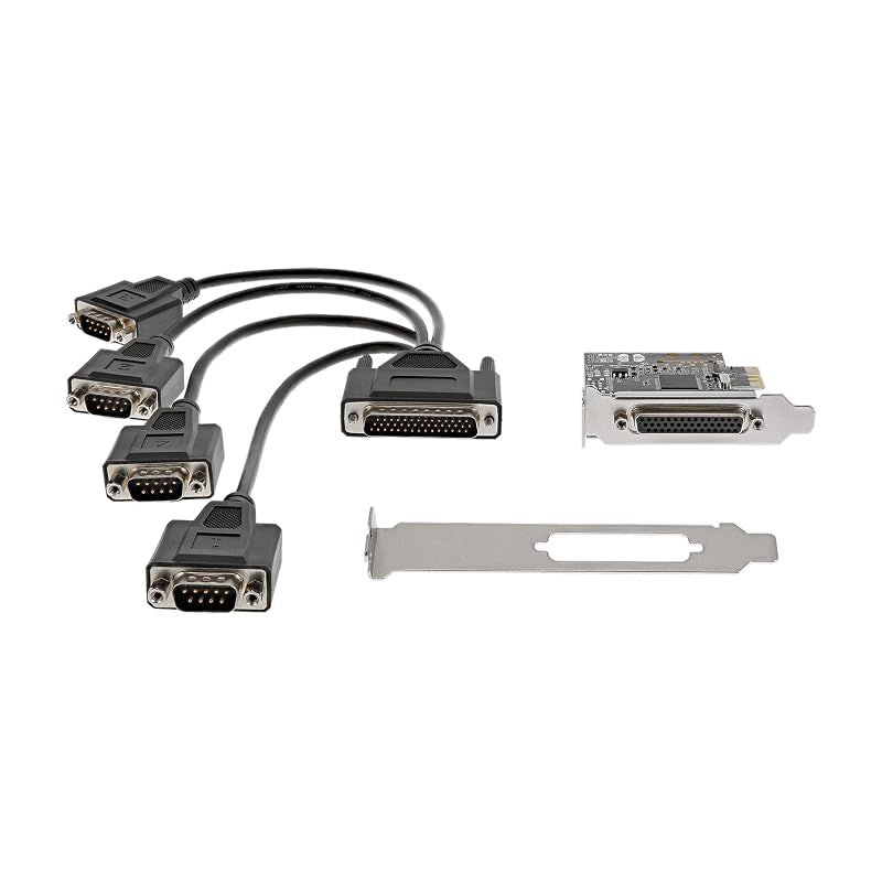 Interface Startech.Com 4 Pcie 4X Rs232C (Db9 Pex4S553B 1