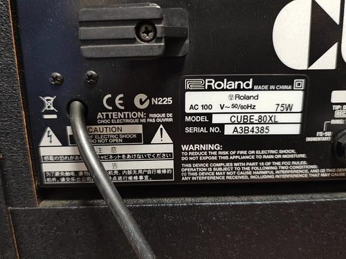 Roland Guitar Amplifier Cube 80 Xl Cosm
