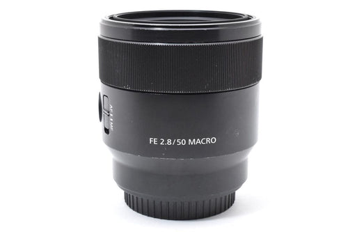 Sony Prime Lenses Fe F2.8 Macro Sel50M28