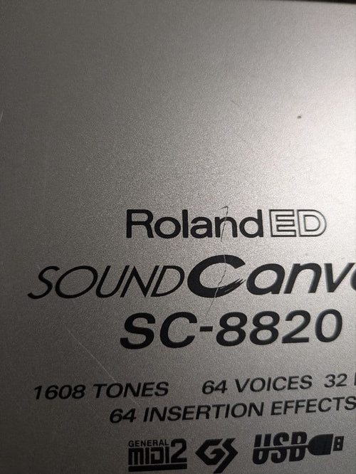 Roland Hardware Instruments Sc-8820 Cd Ac