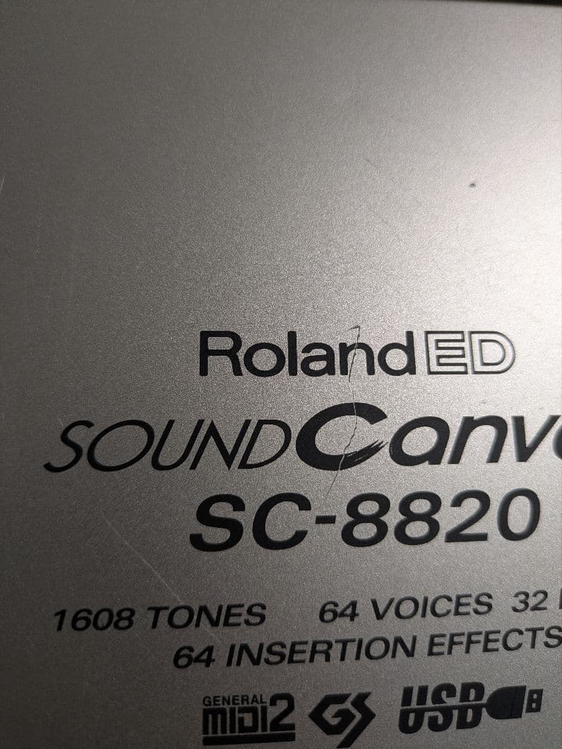 Roland Hardware Instruments Sc-8820 Cd Ac