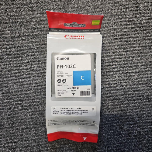 Canon Ink Cartridges Refills Pfi 102C 130Ml