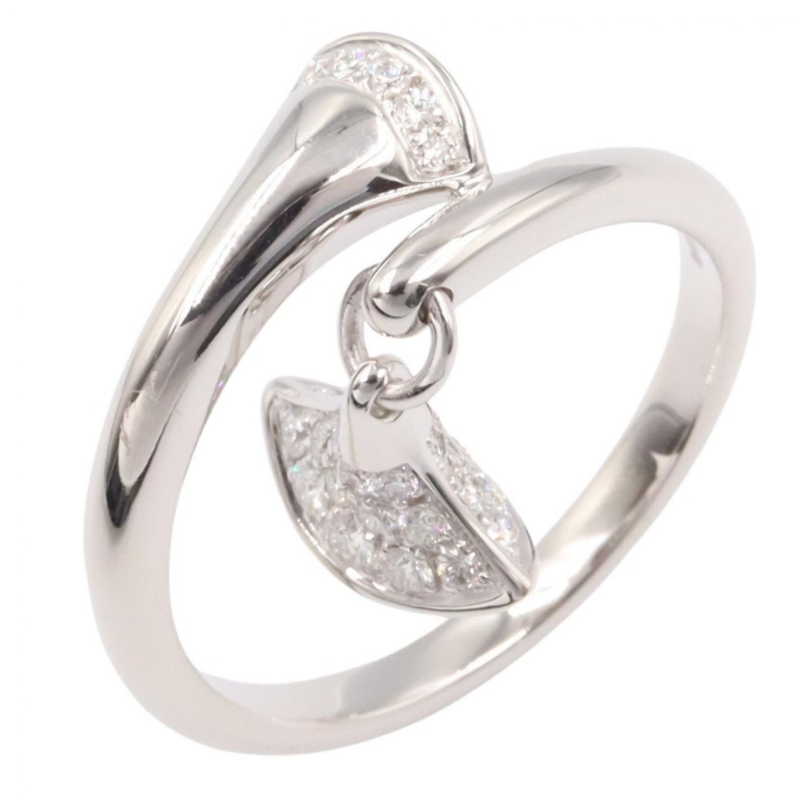 Bvlgari Ring K18Wg Used A