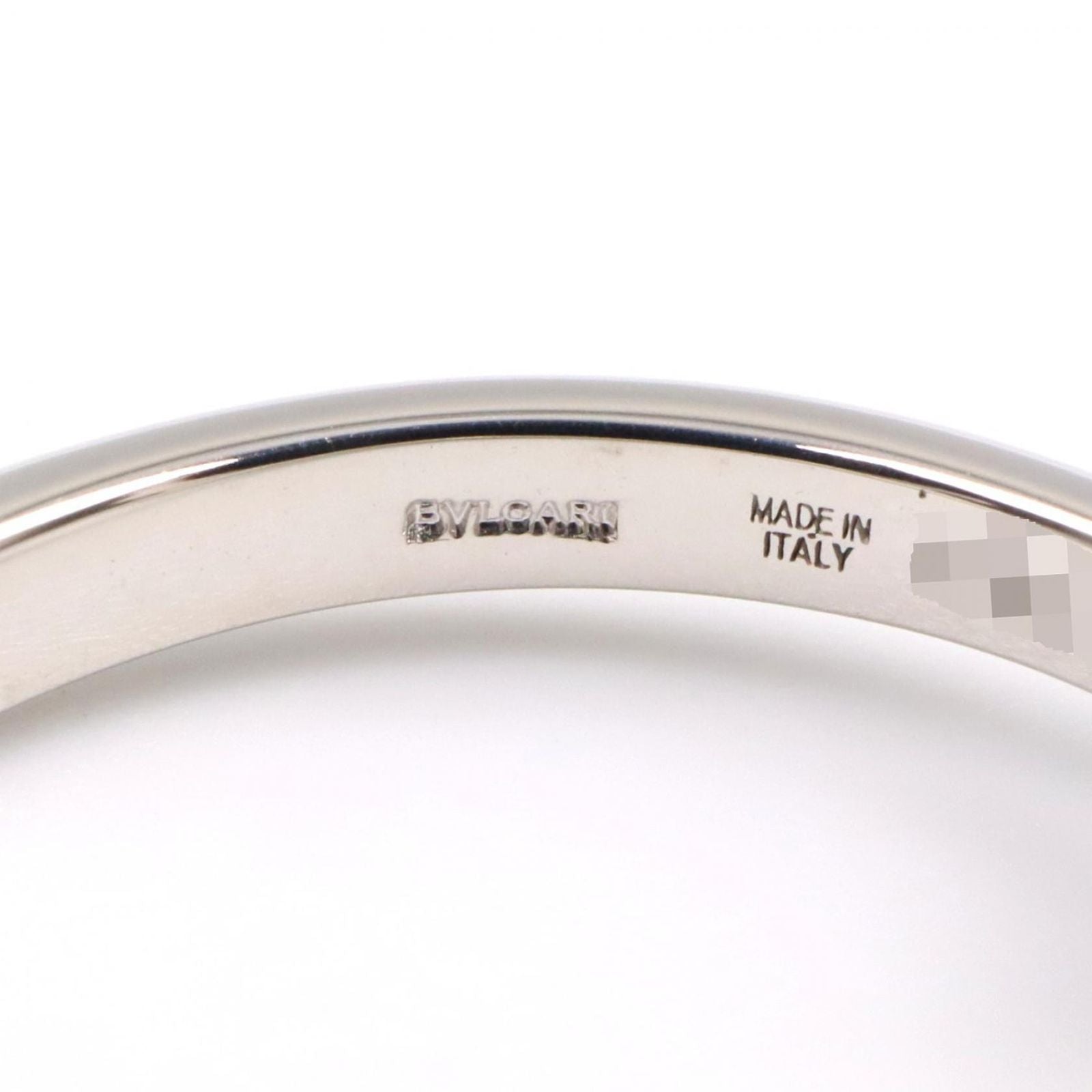 Bvlgari Ring K18Wg Used A