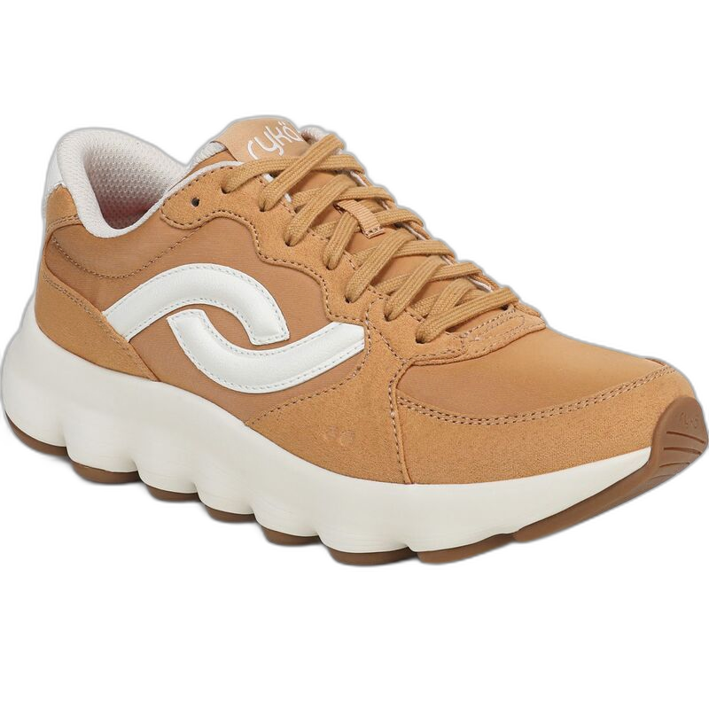 Sneakers Ryka Podflow Retro Walking Sneaker For Women Yellow Oak