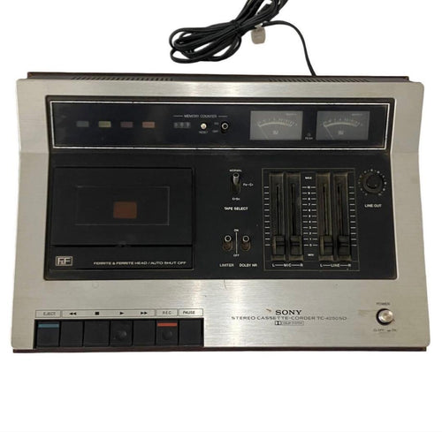 Sony Cassette Player Tc-4250Sd