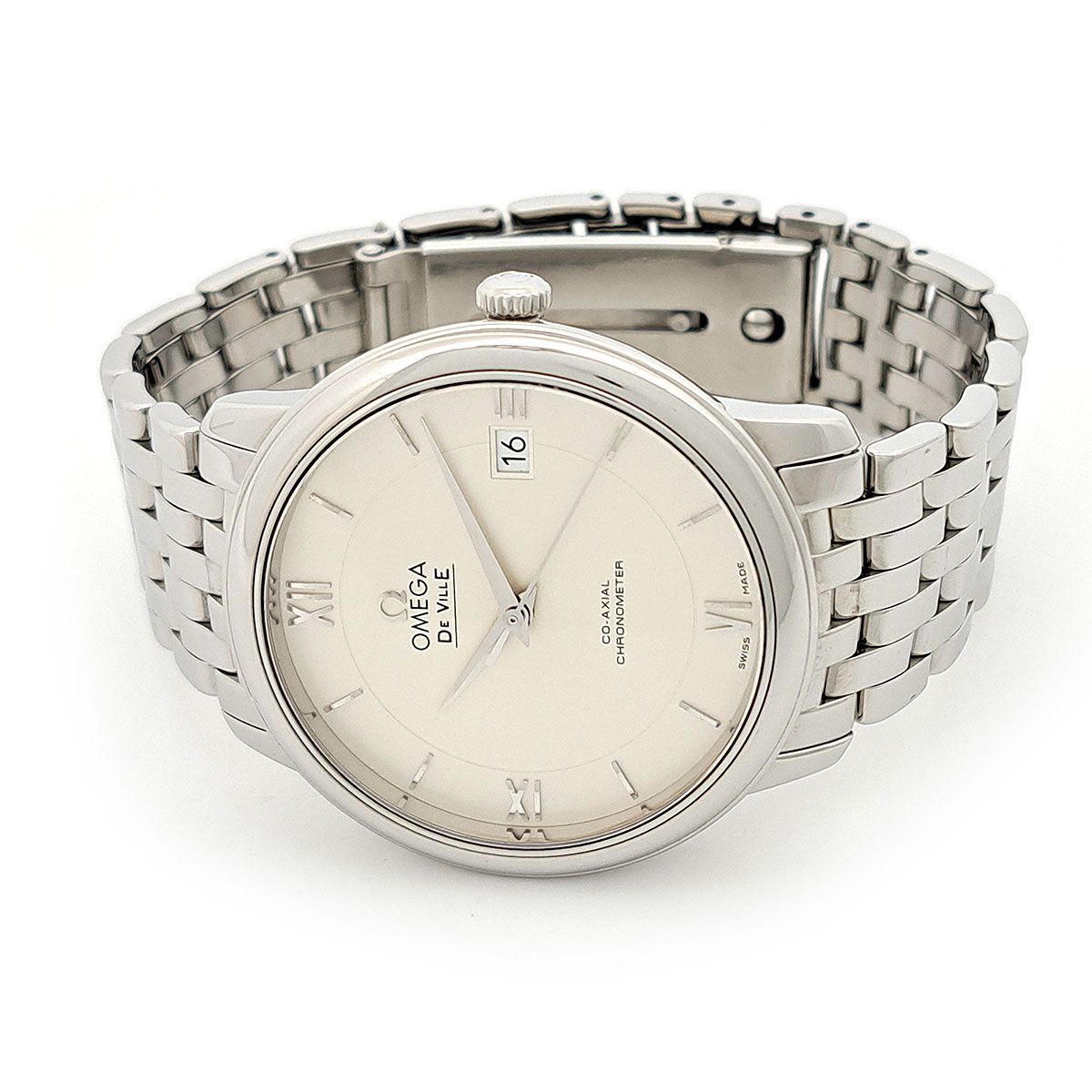 Omega Automatic Winding Clock 424.10.37.20.02.001