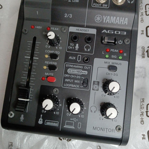 Yamaha Analog Mixer 3 Ag03Mk2 B