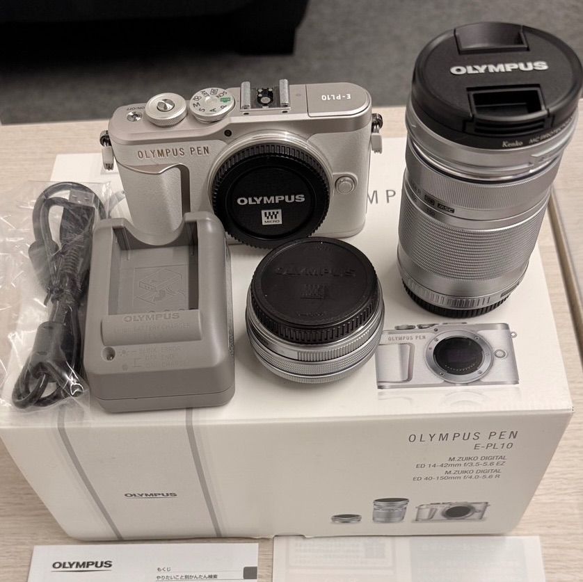 Olympus Mirrorless Interchangeable Lips Pen E-Pl10 Ez R25K2