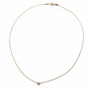 Tiffany Necklace Tiffany&Co. 1P 750 Yg 0.05Ct 1.77G (Color)