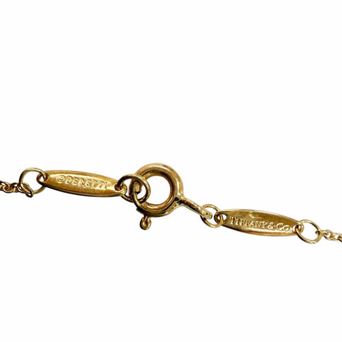 Tiffany Necklace Tiffany&Co. 1P 750 Yg 0.05Ct 1.77G (Color)